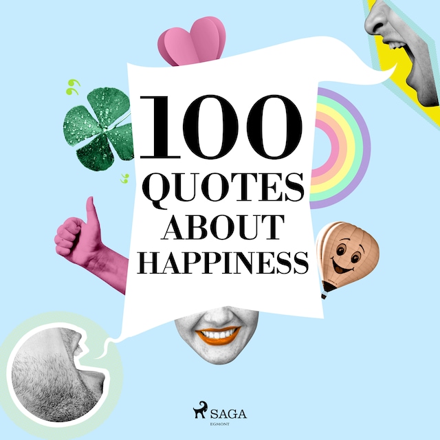Book cover for 100 Quotes About Happiness