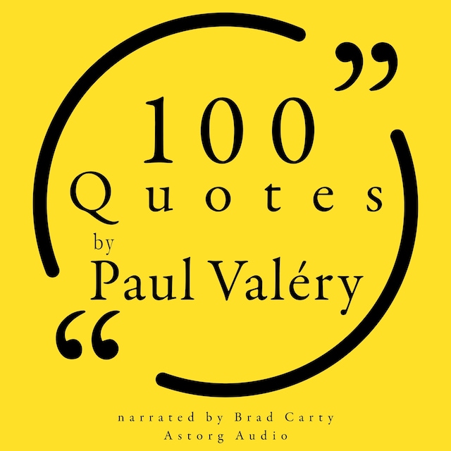 Couverture de livre pour 100 Quotes by Paul Valéry