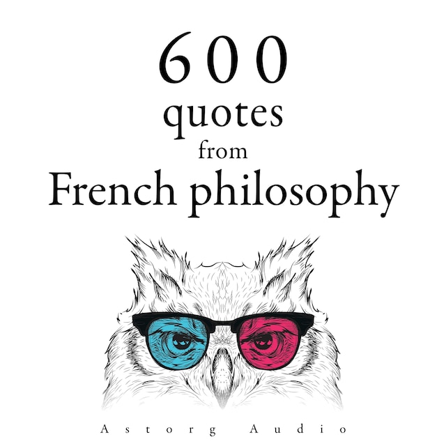 Book cover for 600 Quotations from French philosophy