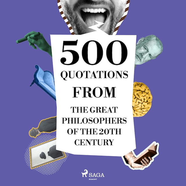 Couverture de livre pour 500 Quotations from the Great Philosophers of the 20th Century