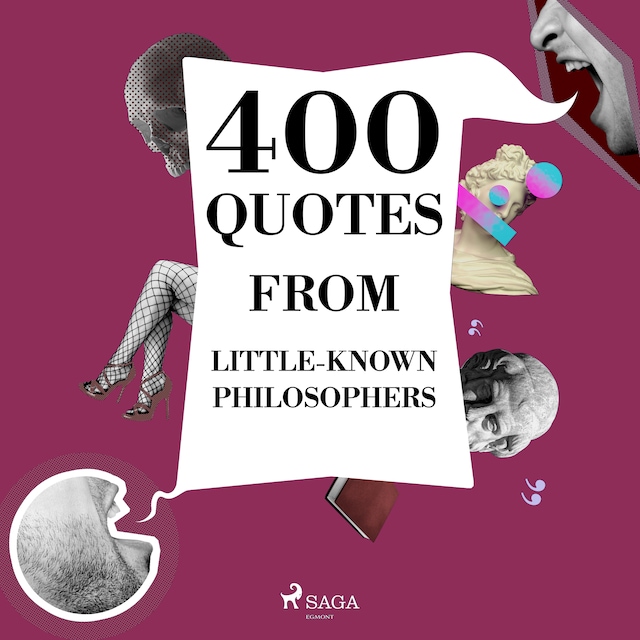 Kirjankansi teokselle 400 Quotes from Little-known Philosophers