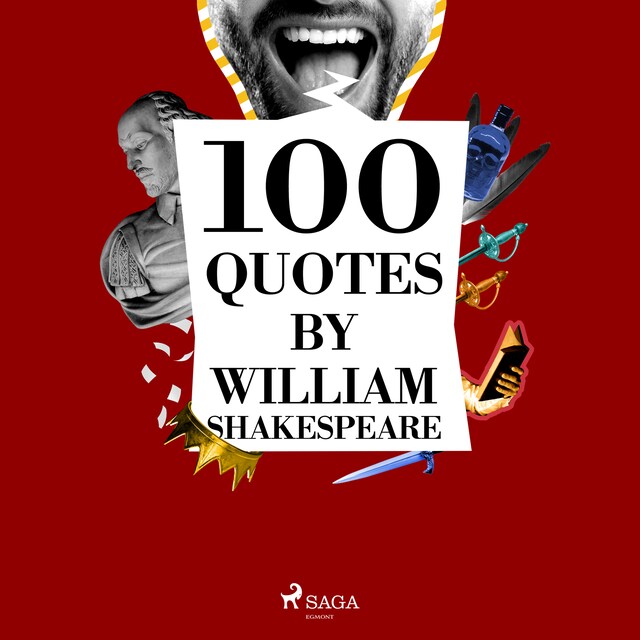 Boekomslag van 100 Quotes by William Shakespeare