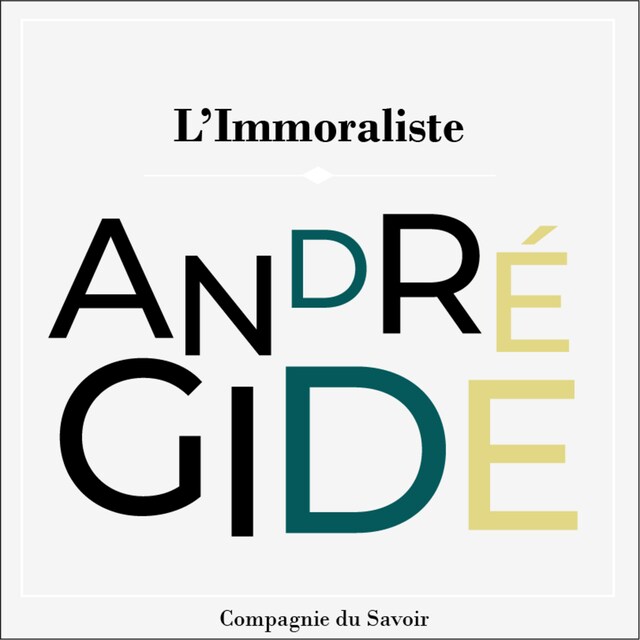 Book cover for L'immoraliste