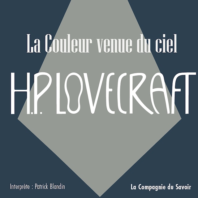 Book cover for La couleur venue du ciel