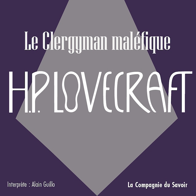 Book cover for Le clergyman maléfique