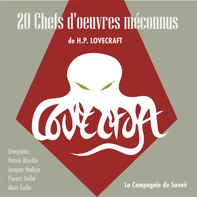 Boekomslag van 20 Chefs d'oeuvres méconnus de HP Lovecraft