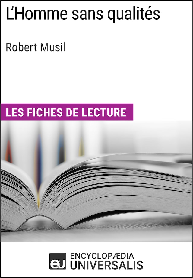 Kirjankansi teokselle L'Homme sans qualités de Robert Musil