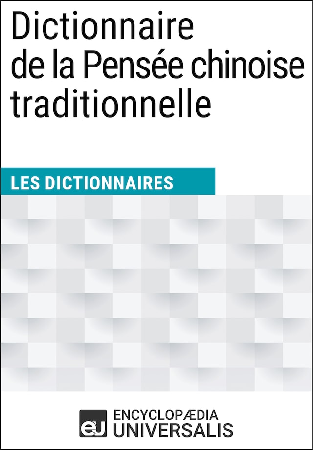 Book cover for Dictionnaire de la Pensée chinoise traditionnelle