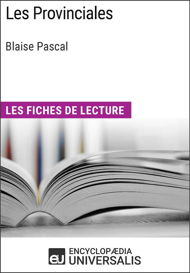 Book cover for Les Provinciales de Blaise Pascal