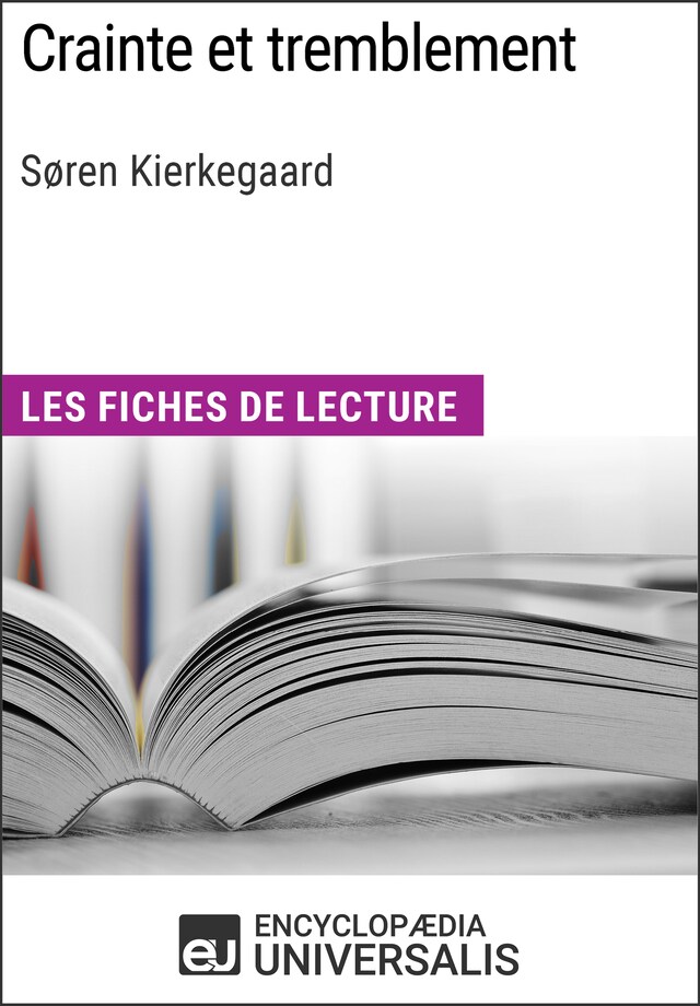 Book cover for Crainte et tremblement de Søren Kierkegaard