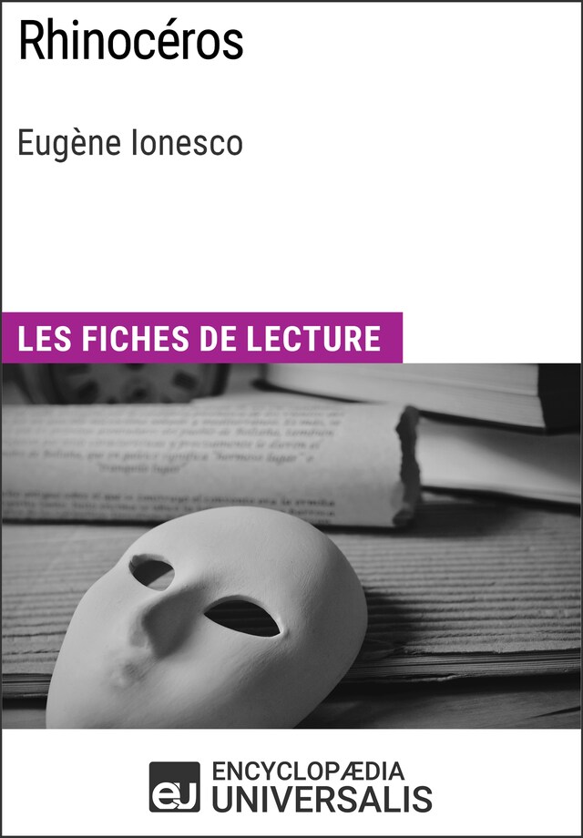 Buchcover für Rhinocéros d'Eugène Ionesco