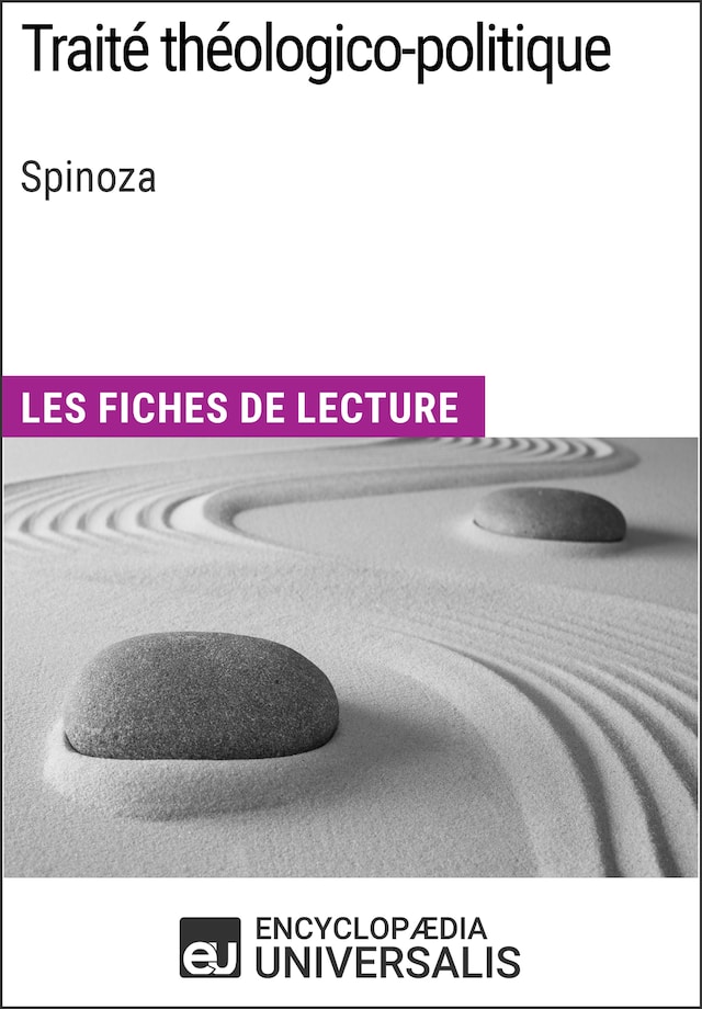 Kirjankansi teokselle Traité théologico-politique de Spinoza