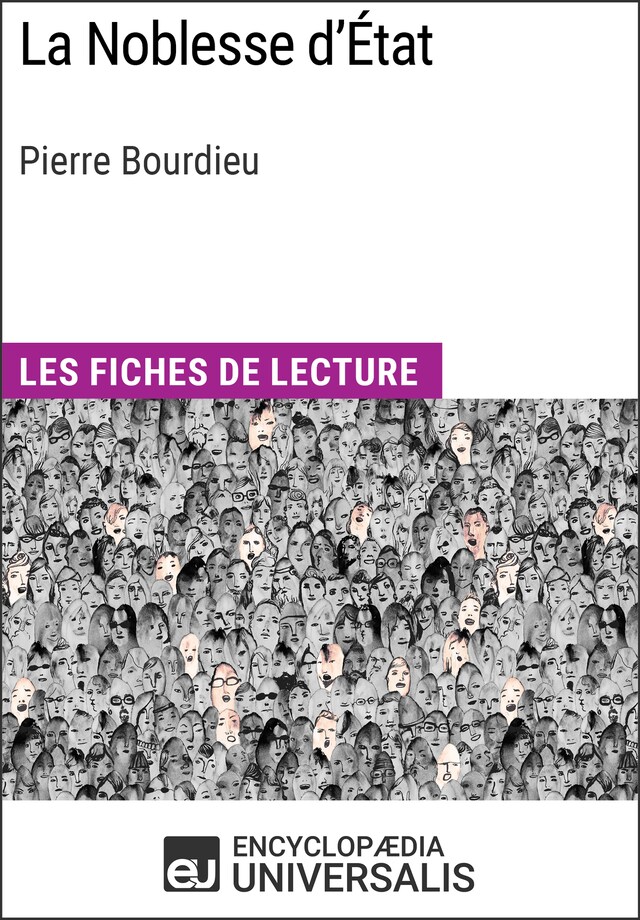 Boekomslag van La Noblesse d'État de Pierre Bourdieu