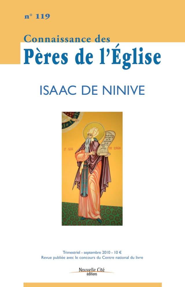 Okładka książki dla Isaac de Ninive