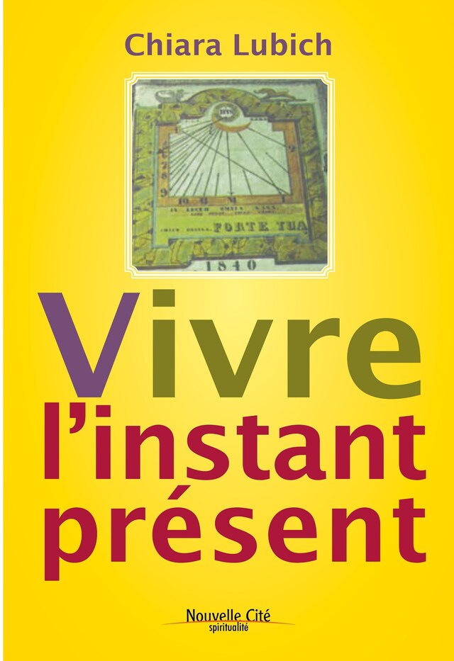 Book cover for Vivre l'Instant Présent