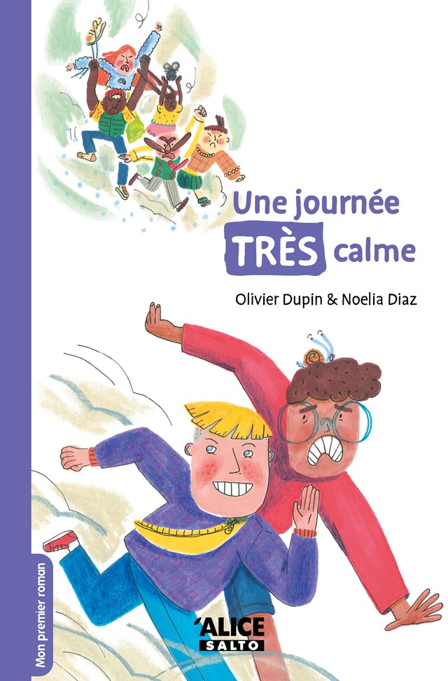 Book cover for Une journée très calme