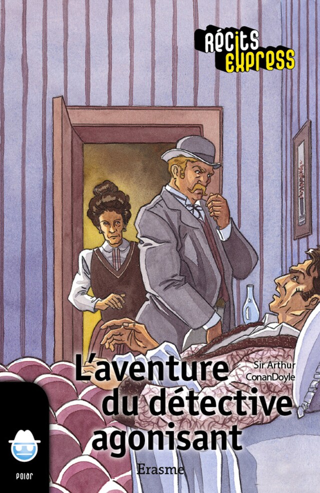 Book cover for L'aventure du détective agonisant