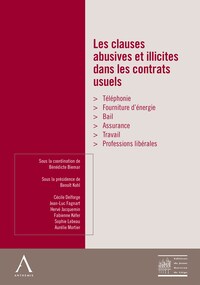 Les clauses abusives et illicites dans les contrats usuels