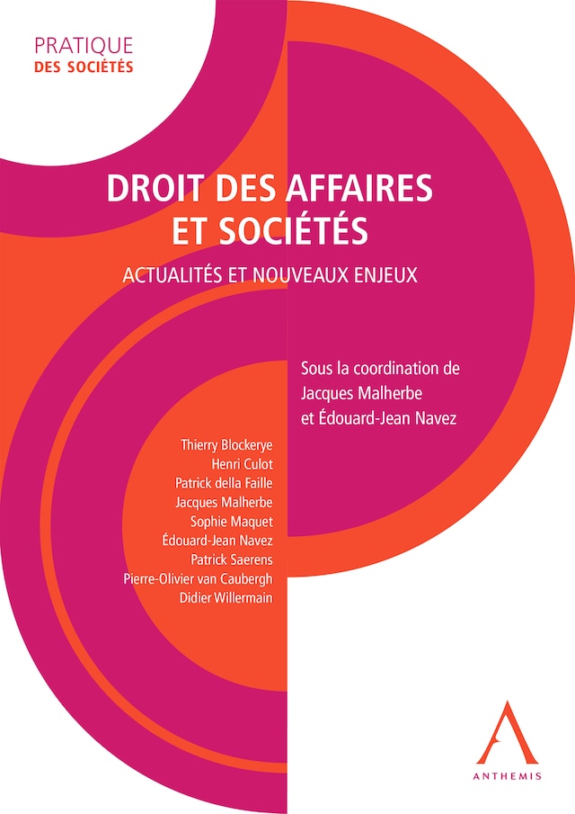 Book cover for Droit des affaires et sociétés