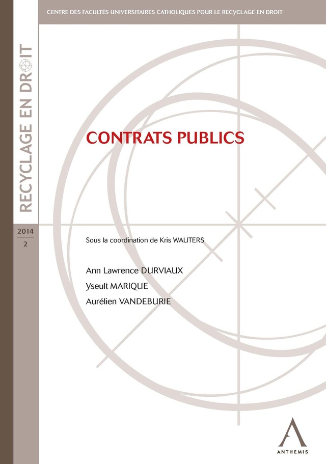 Okładka książki dla Contrats publics