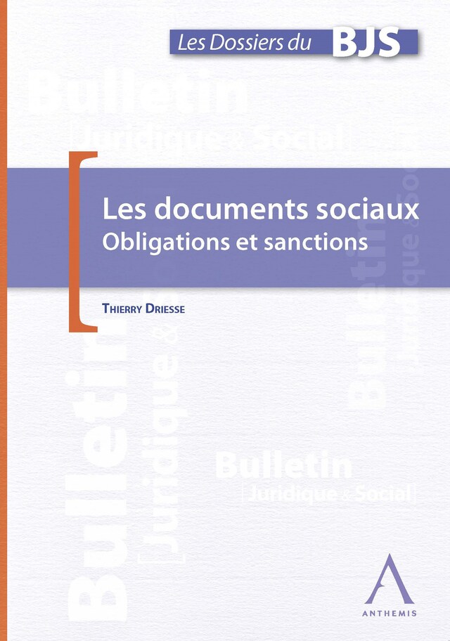 Okładka książki dla Les documents sociaux dans l'entreprise