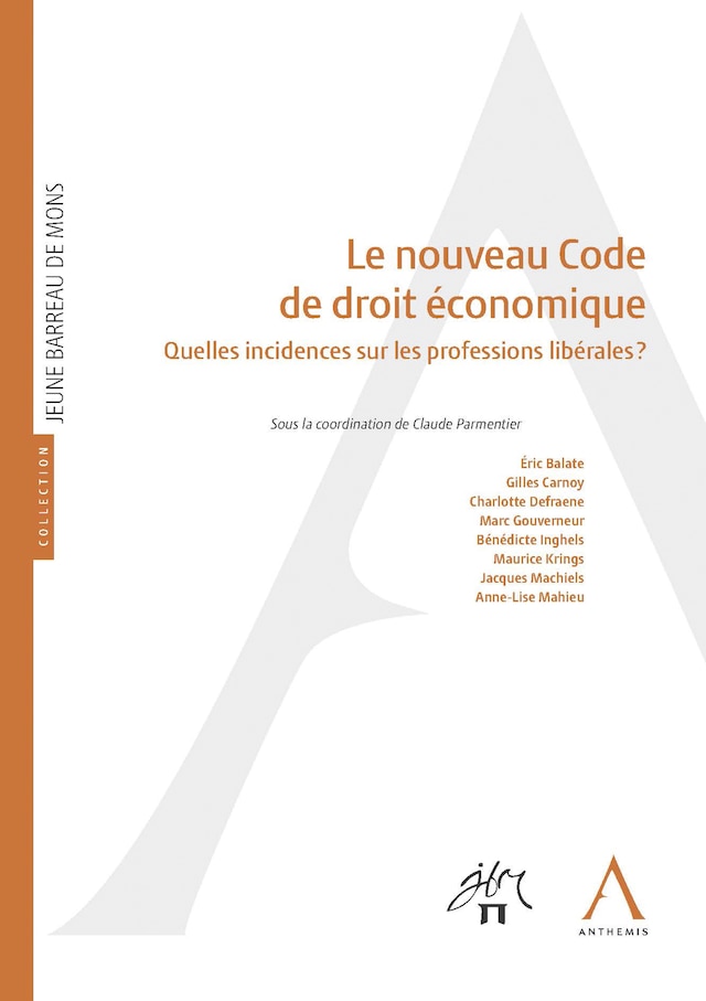 Portada de libro para Le nouveau Code de droit économique