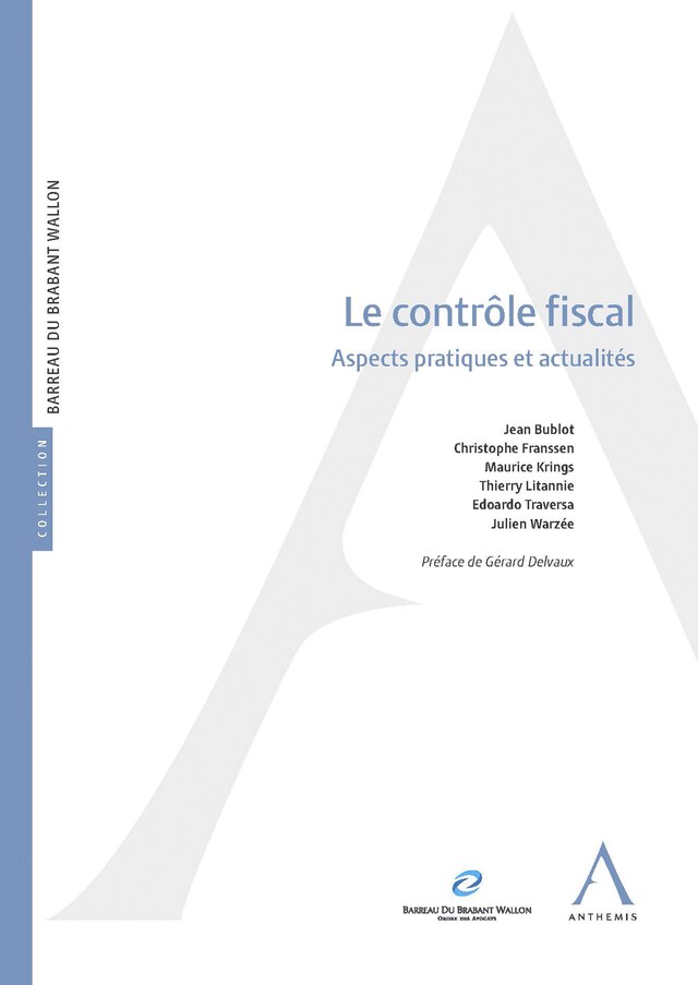Bokomslag för Le contrôle fiscal