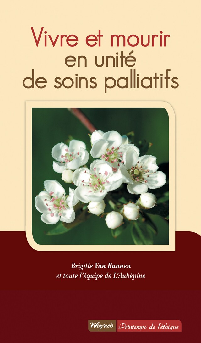 Book cover for Vivre et mourir en unité de soins palliatifs