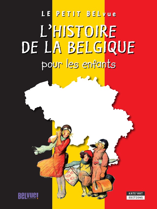 Book cover for L'histoire de la Belgique pour les enfants