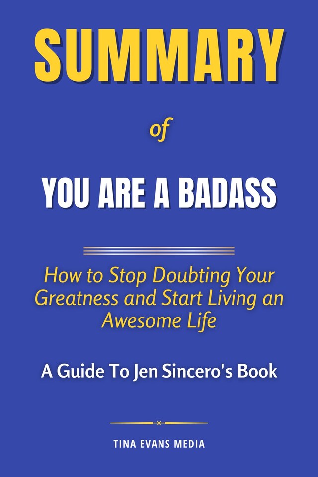 Buchcover für Summary of You Are A Badass