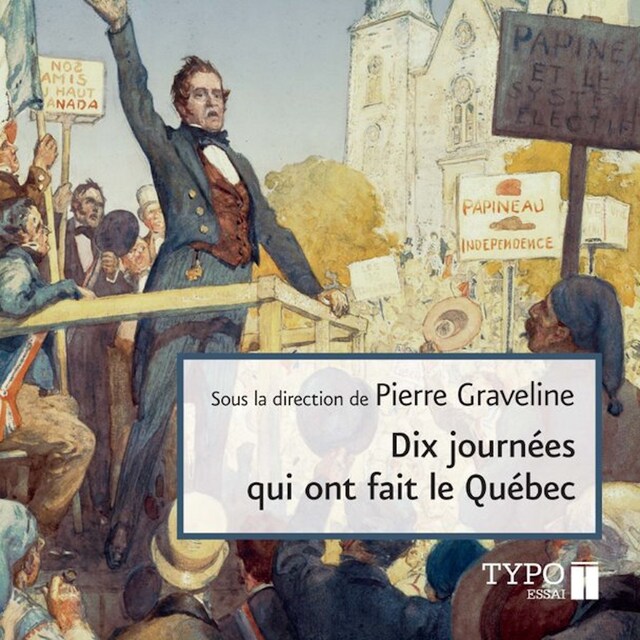 Okładka książki dla Dix journées qui ont fait le Québec