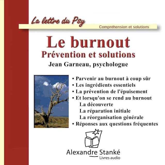 Book cover for Le burnout