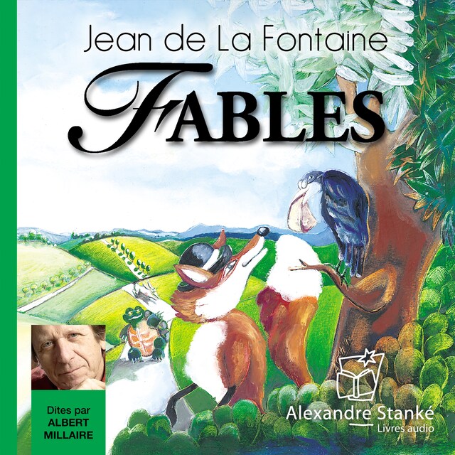 Book cover for Fables de La Fontaine
