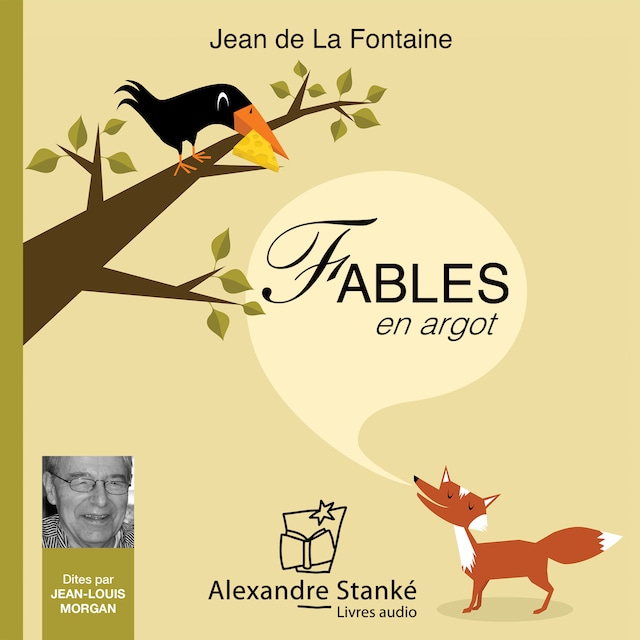 Kirjankansi teokselle Fables de La Fontaine en argot
