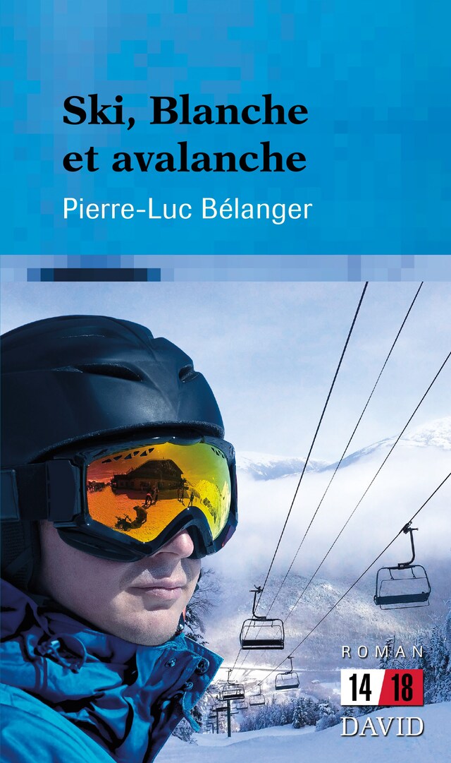 Buchcover für Ski, Blanche et avalanche