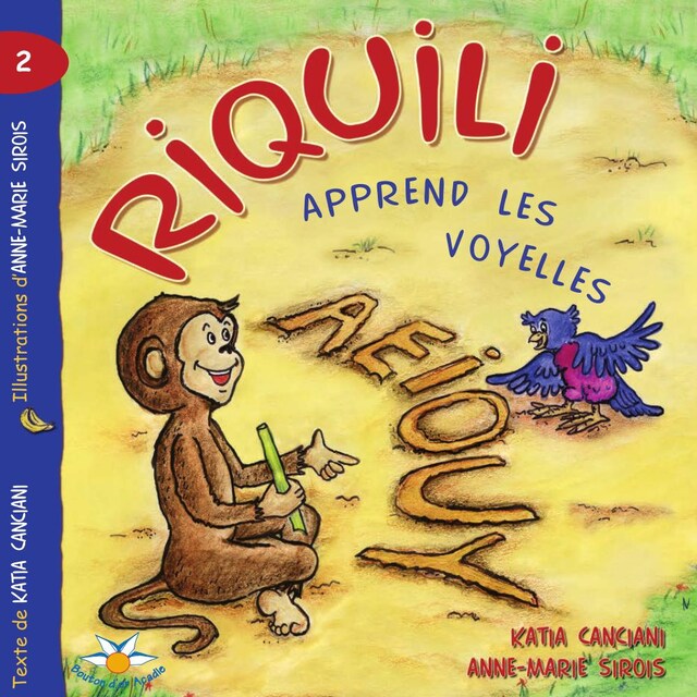 Book cover for Riquili apprend les voyelles