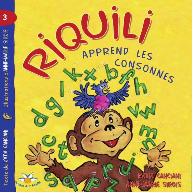 Book cover for Riquili apprend les consonnes