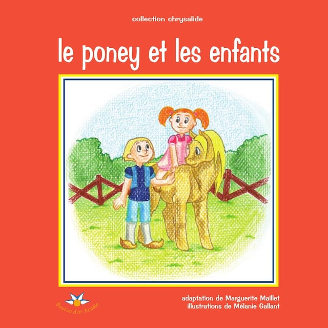 Couverture de livre pour Le poney et les enfants