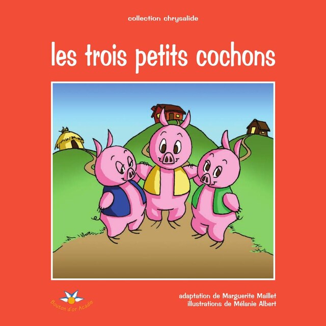 Couverture de livre pour Les trois petits cochons