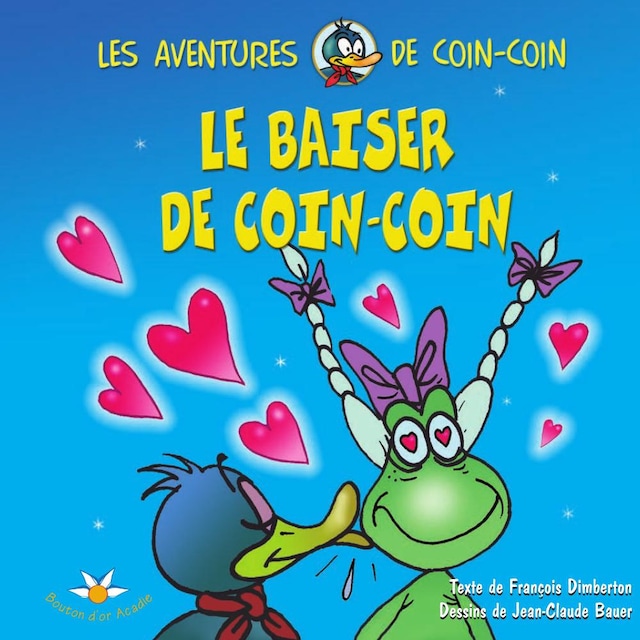 Book cover for Le baiser de Coin-Coin