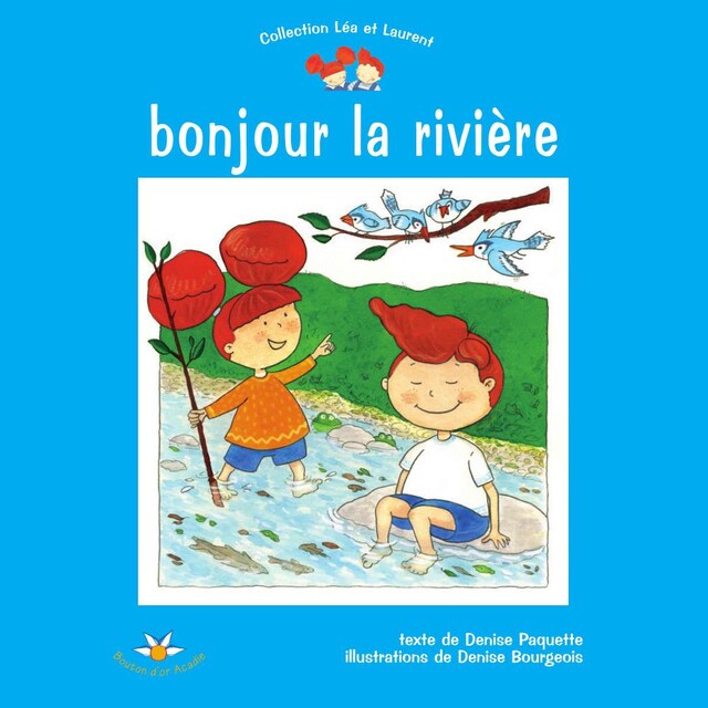 Kirjankansi teokselle Bonjour la rivière