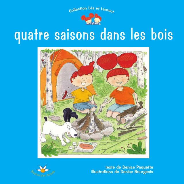 Buchcover für Quatre saisons dans les bois