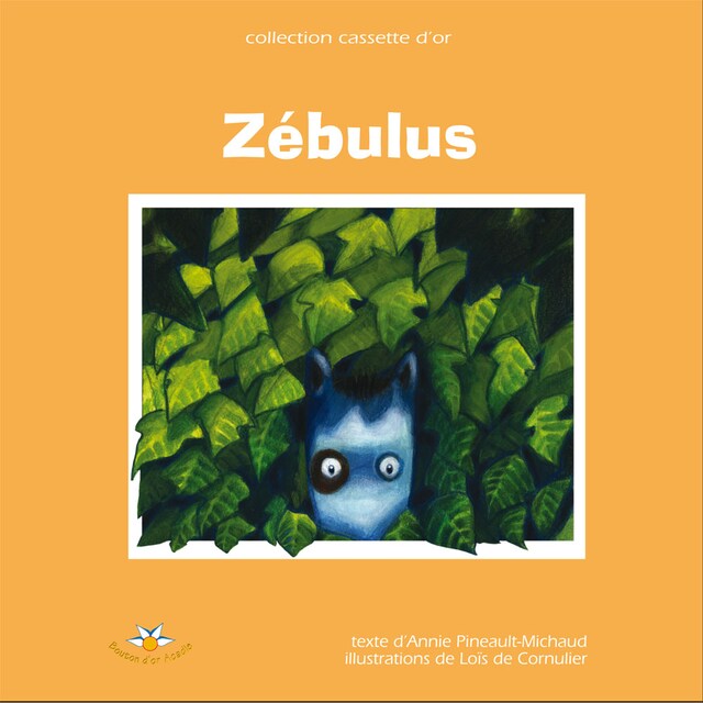 Book cover for Zébulus, le petit zèbre triste