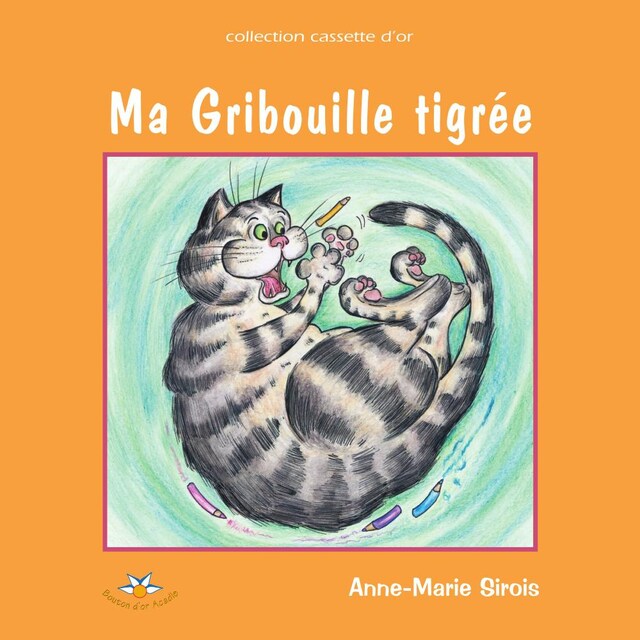 Couverture de livre pour Ma Gribouille tigrée