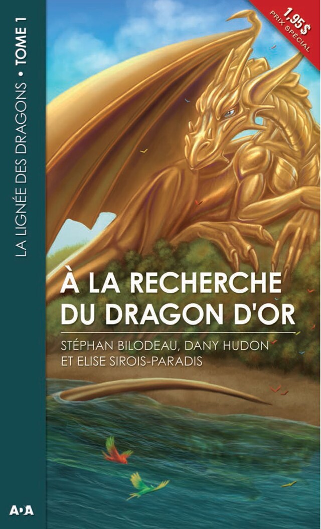 Book cover for À la recherche du dragon d'or