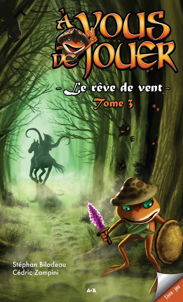 Book cover for Le rêve de vent