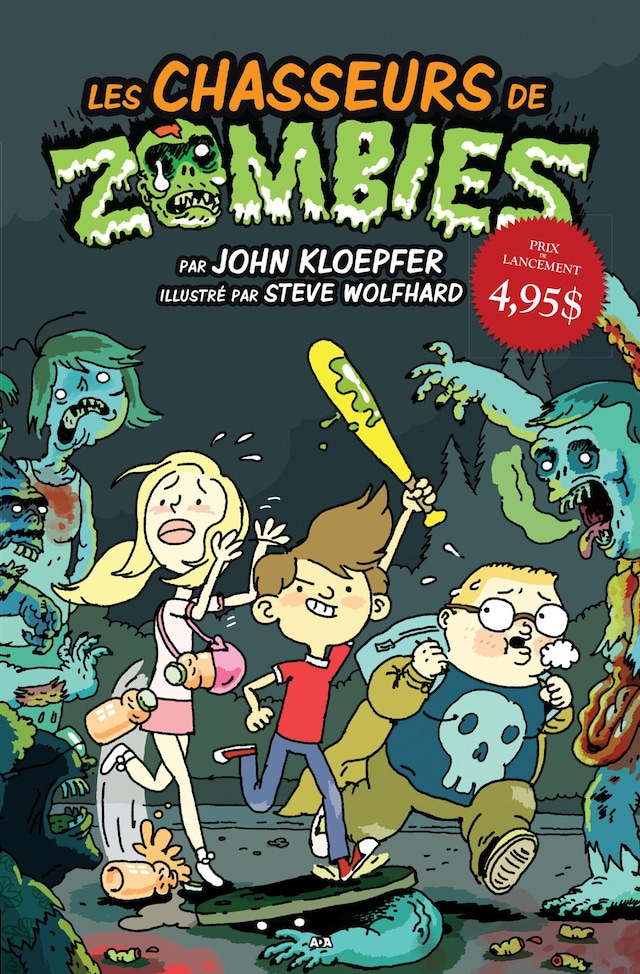 Book cover for Les chasseurs de zombies