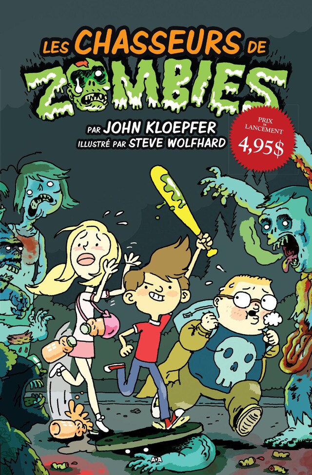 Book cover for Les chasseurs de zombies
