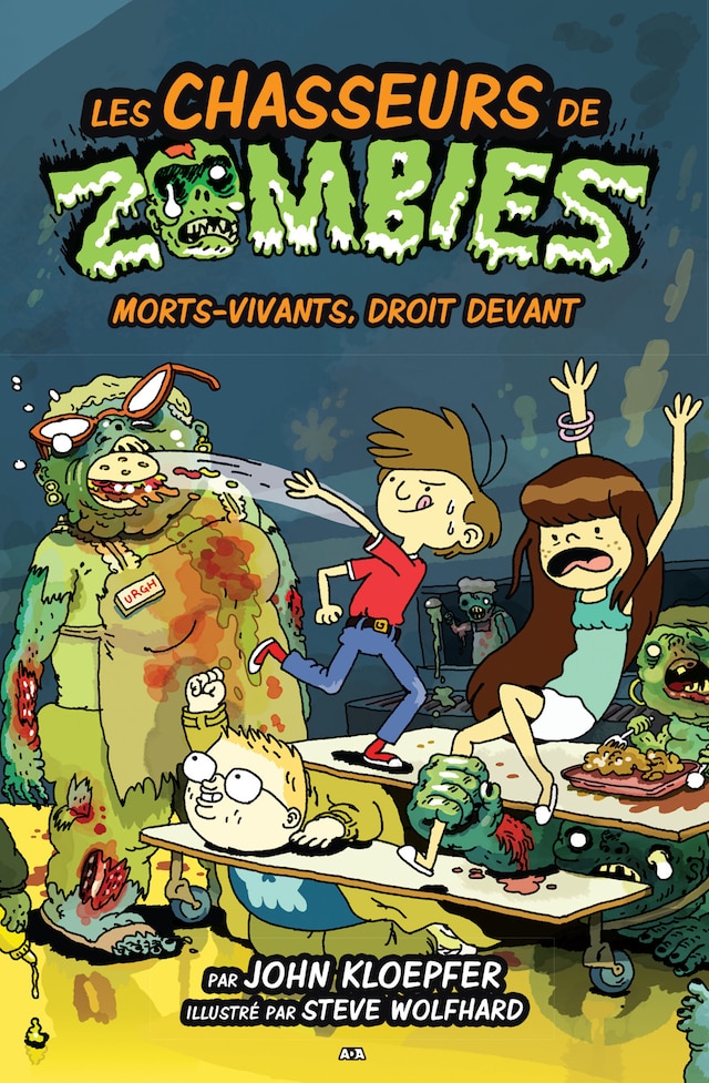 Book cover for Morts-vivants, droit devant