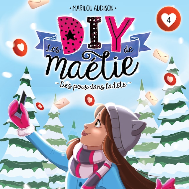Book cover for Les DIY de Maélie - tome 4
